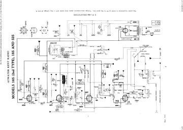 Atwater Kent 525 schematic circuit diagram